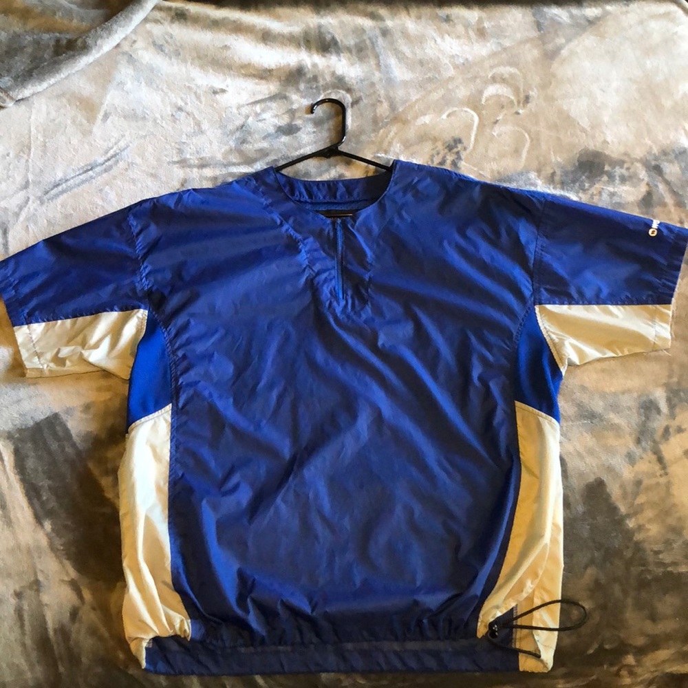 Men’s Worth Baseball Batting Jacket Short Sleeve